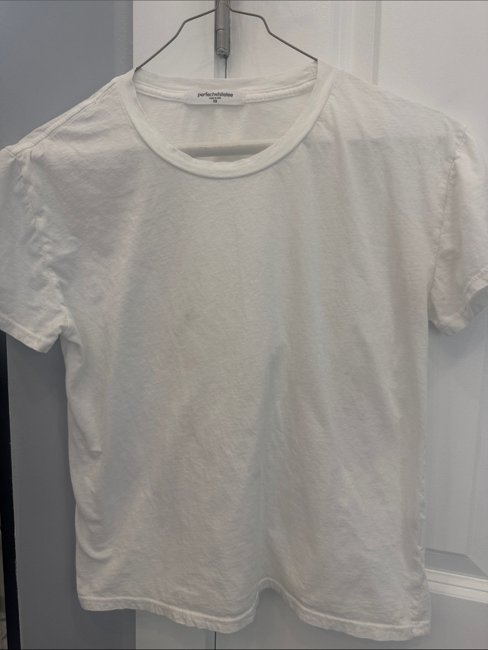 perfectwhitetee Women’s Classic White Short Sleeve Tee